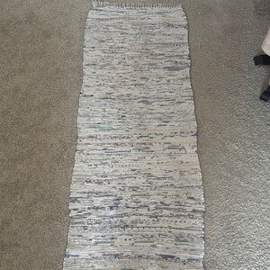 Multicolor Woven Runner Rug